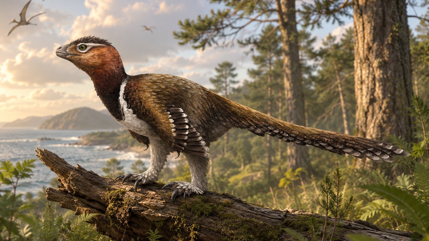 Balaur (Balaur bondoc) rekonstrukciós illusztráció